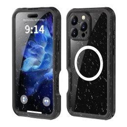 Etui ShellBox IP68, iPhone 16 Plus, črno