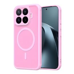 Xiaomi 17T Pro dėklas – Techsuit HaloFrost II MagSafe – rožinė