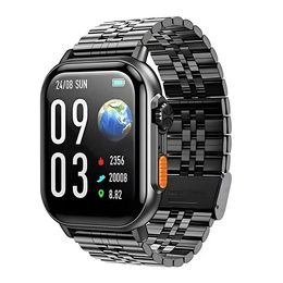 Hoco DYD02 Smartwatch mit Anruffunktion, 2,02" TFT, schwarz