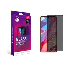 JP Titan Privacy extra otporno zaštitno kaljeno staklo, Xiaomi Redmi Note 13 5G, crno