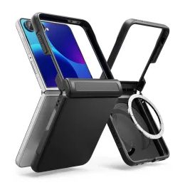 Samsung Galaxy Z Flip 8 ümbris – Ringke Onyx Flap Magnetic MagSafe – must