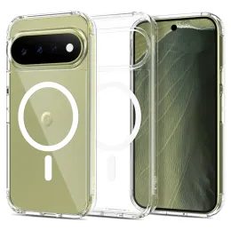 Tech-Protect Flexair Hybrid s MagSafe, Google Pixel 9 Pro XL / 10 Pro XL / 11 Pro XL, priehľadný