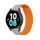 Dux Ducis univerzális mágneses szíj, Samsung Galaxy Watch 6 Pro / 6 / 6 Classic / 5 Pro / 5 / 5 Classic (20mm LD verzió), szürke narancs színű