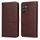 Samsung Galaxy A18 ümbris – Magnet Case nahkümbris – pruun