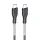 Forcell Carbon Cable, USB-C - USB-C, 3.0 QC, Power Delivery PD60W, CB-02C, negru, 1 metru