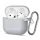 Tech-Protect Siliconen Hoesje voor Apple AirPods 4 / 5 - met Karabijnhaak - Grijs