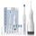 Set spazzolino elettrico sonico e idropulsore dentale wireless 2in1, bianco