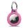 Tech-Protect Rough Anhänger für Apple AirTag 1 / 2 - Schutzhülle mit Karabiner - Rosa