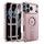 Dexnor MagSafe 360 Kickstand Case für iPhone 17 Pro Max / 18 Pro Max mit Kameraschutz - Rosa