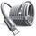 Lisen L115 USB-C – USB-C laidas, 100 W, 3 m – pilka