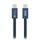 Cablu Forcell F-Energy USB-C - USB-C, QC4.0, PD, 5A, 100W, 1,2 m, albastru