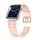 Strap Triple pas za uro Apple Watch SE / 8 / 7 / 6 / 5 / 4 / 3 / 2 / 1 (41/40/38mm), roza