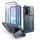 Dexnor 360 Kickstand Camprotector tok Samsung Galaxy A57, kék