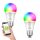 Smarte LED-Glühbirne Gosund Nite Bird WB4, (RGB) E27, 2 Stück