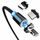 JP kabel 3v1 s magnetickými koncovkami USB - USB-C / Lightning, Micro-USB, 1 m, černý