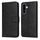 Magnet Schutzhülle für Samsung Galaxy A27 - Elegantes Leder Case mit Magnetverschluss - Schwarz