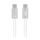 Cablu Forcell F-Energy USB-C - USB-C, QC4.0, PD, 3 A, 60 W, 1,2 m, alb