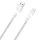 Dudao L9T kabelis USB-A – USB-C 5A 1 m – balts