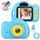Mini fotocamera per bambini 1080P, blu