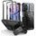 Dexnor 360 Kickstand Camprotector obal Samsung Galaxy A15, černý