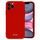Jelly case iPhone 12 Mini, roșie