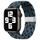 Strap Fabric remienok pre Apple Watch 6 / 5 / 4 / 3 / 2 (44 mm / 42 mm) modrý