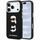 Karl Lagerfeld Saffiano with K&C Heads Pins and Logo ümbris iPhone 17 Pro / 18 Pro – must