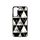 Momanio Hülle für Samsung Galaxy S21 FE - Schutzhülle mit einzigartiger Textur - Marble Triangle