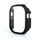 JP Watch tok, Apple Watch Ultra 1 / 2 / 3, 49 mm, fekete