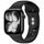 Apple Watch 8 / 9 / 10 / 11 / 12 / SE / Ultra (44 / 45 / 46 / 49 mm) silikoninis dirželis – Tech-Protect Silicone – juoda