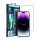 5D Zaščitno kaljeno steklo z aplikatorjem, iPhone 14 Pro Max, črn