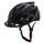 Casco ciclismo MTB Wozinsky con visiera rimovibile e luce LED USB posteriore L, nero