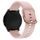 Silikonový řemínek TYS univerzální pro chytré hodinky (22 mm), růžový