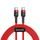 Baseus Cafule kabel, USB-C, červený, 2 m (CATKLF-H09)