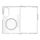 Samsung Galaxy Z Fold 8 vāciņš – 4sF-S Clear MagSafe aizsargvāciņš – caurspīdīgs