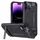 Techsuit Hybrid Armor Kickstand, iPhone 14 Pro Max, fekete