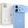 iPhone 18 Pro kaamerakaitse – Tech-Protect Camalloy Fit+ – helesinine