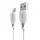 Καλώδιο Dudao USB - USB-C, 2,1A, 1μ, λευκό
