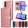 Samsung Galaxy A18 klappümbris Magnet Case – roosa