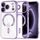 iPhone 17 Pro / 18 Pro aizsargvāciņš – Techsuit Luxury Crystal MagSafe – violets