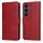 Samsung Galaxy S26 FE ümbris – Magnet Case nahkümbris – punane