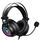 Onikuma X80 Gaming Headset mit Mikrofon - 7.1 Surround Sound - ANC - RGB Beleuchtung - Kabelgebunden - Schwarz