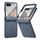 Tech-Protect Kevlar Aura MagSafe Schutzhülle für Samsung Galaxy Z Flip 8 - MagSafe-kompatibel mit Ständer - Blau
