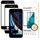 Wozinsky 2x 5D Tvrzené sklo, iPhone 6 / 6S / 7 / 8 / SE 2020 / SE 2022, černé