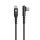 ER POWER Simple Woodpecker USB-C - USB-C kábel, PD 100W, 1,5m, fekete
