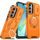 Camslide Stand obal, Samsung Galaxy A16, oranžový