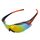 West Biking velosipēda brilles Windproof UV400 – melnas-sarkanas