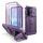 Dexnor 360 Kickstand Camprotector tok Samsung Galaxy A57, lila