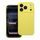 Θήκη Σιλικόνης, iPhone 17 Pro, κίτρινη