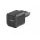 Swissten Δικτυακός Προσαρμογέας GaN 1x USB-C 35W PD και 1x USB-A 27W QC, μαύρος